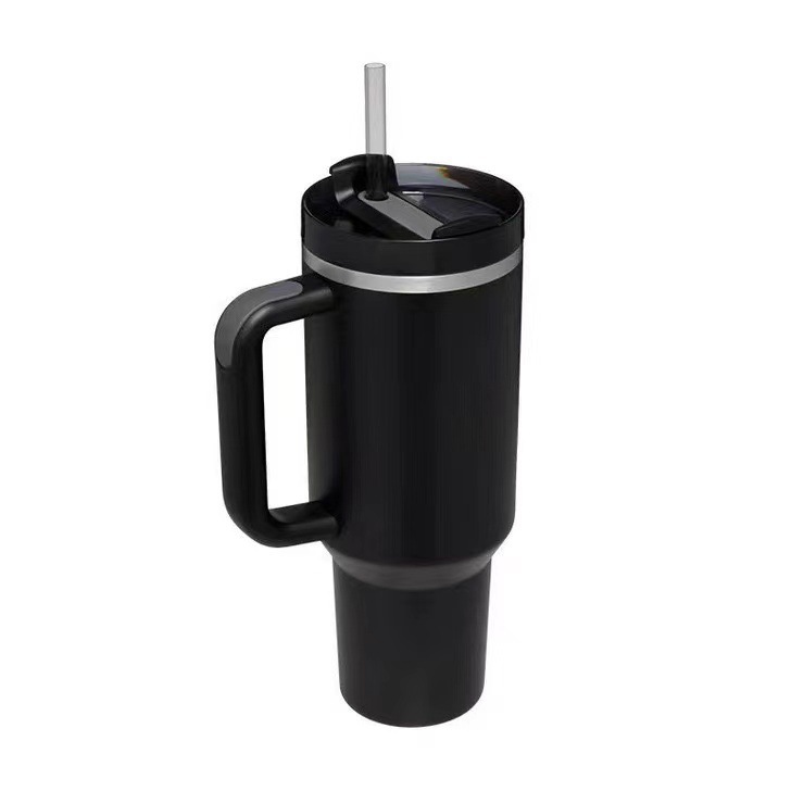 Nueva 40oz manija de segunda generación taza de coche 304 de acero inoxidable taza de paja aislamiento de cerveza de coche calentador de hielo frío taza