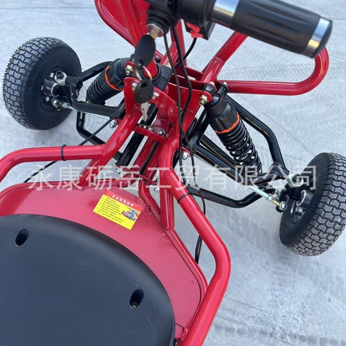Nuevo kart eléctrico todoterreno de 4 pulgadas para niños, vehículo de playa de cuatro ruedas para exteriores, kart todoterreno para adultos con función de drifting.
