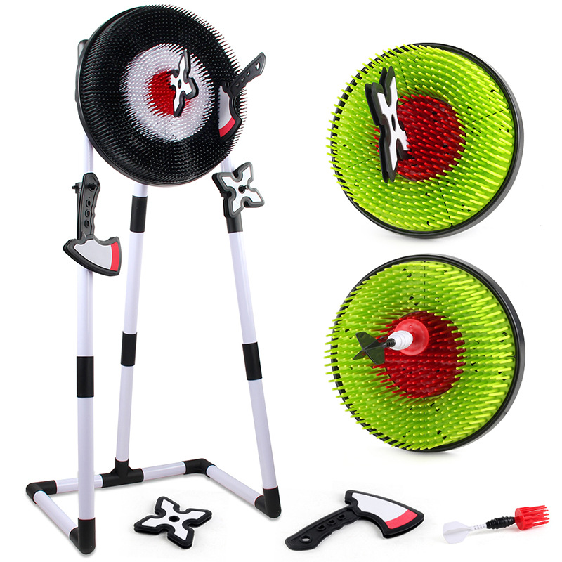 El juego de dardos para niños más vendido de Amazon con soporte, juego de lanzamiento con hacha, juego de lanzamiento para interiores y exteriores.