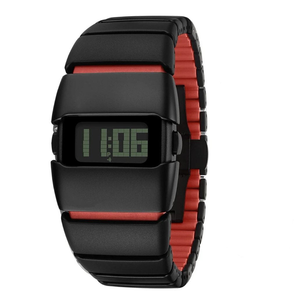 Reloj de diseño original de forma alienígena del milenio medieval de moda americana para hombres y mujeres, estudiantes de secundaria y secundaria de nicho reloj de pulsera transfronterizo