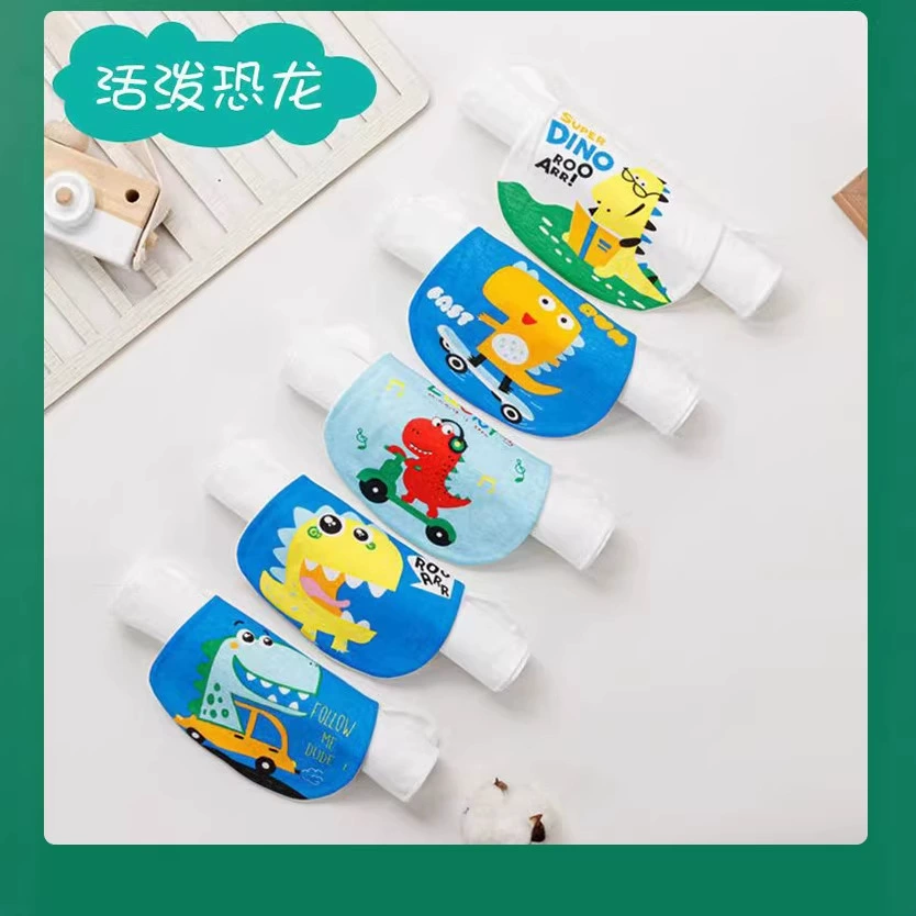 Дети 4 слоя постных полотенец подушка, хлопчатобумажная марля, впитывающие полотенце, детский сад 3-6 лет, ребенок 6 слоев увеличены