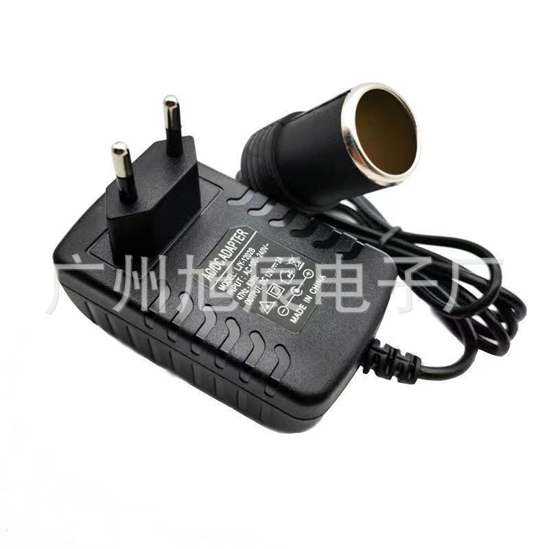 12v2a車載電源アダプタ車載冷蔵庫掃除機記録計車載シガーアダプター|undefined