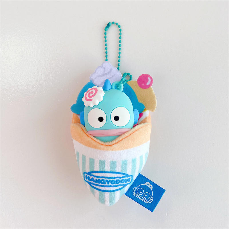 正規版のサンリオの百味のクレープの公仔のキーホルダーはアニメと同じタイプのカップルの親友の包みのペンダントの女性を飾ります。