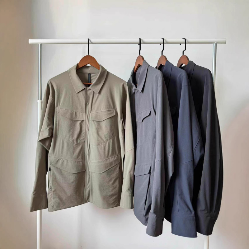 City Series Lightweight High-End Waterproof Men's Outdoor Casual Lapel Work Jacket City Series Lightweight High-End Waterproof Men's Outdoor Casual Lapel Work Jacket