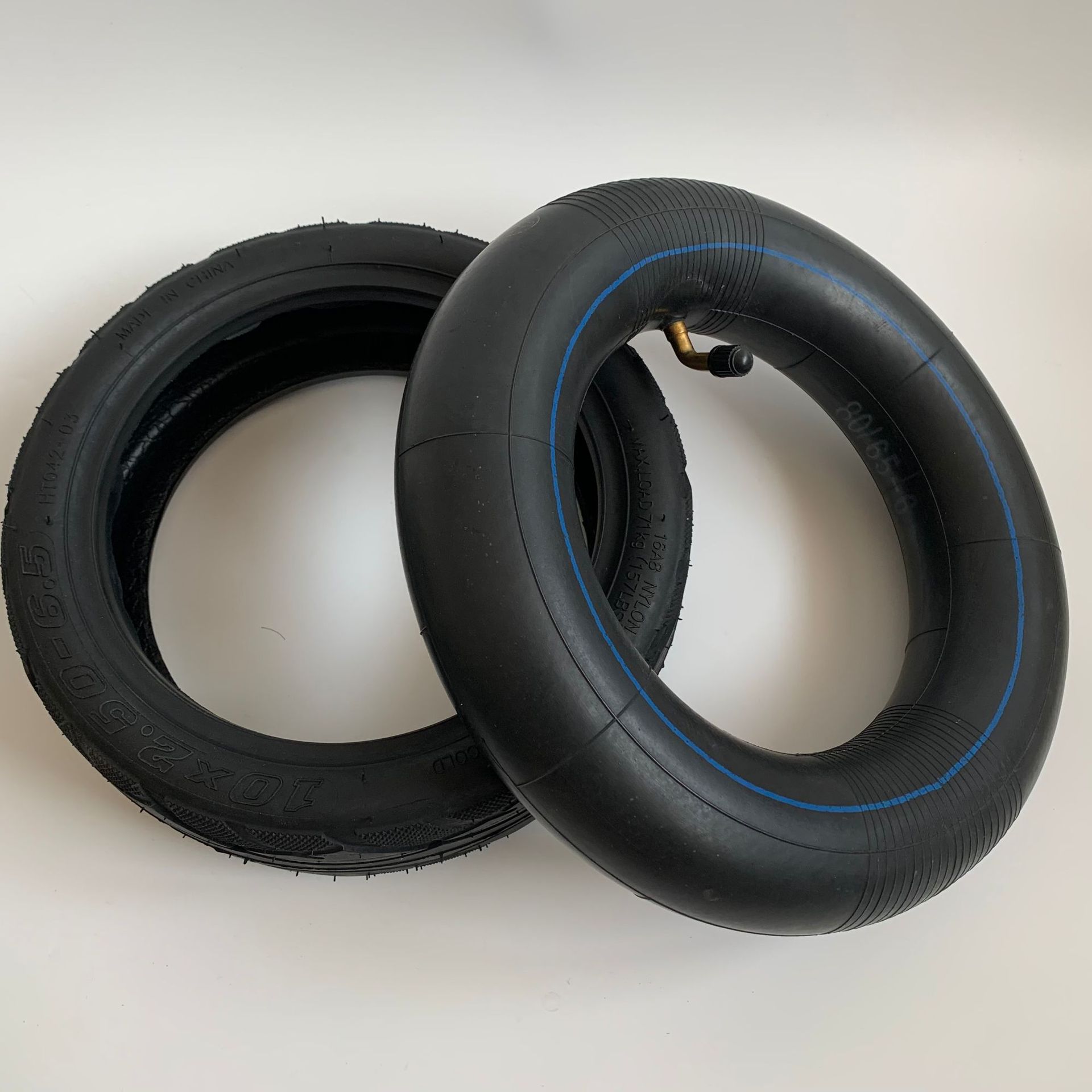 60/70-6.5 Scooter Outer Tire 10inch Thickened Inner Tube Wear-Resistant Tire Vacuum Tire