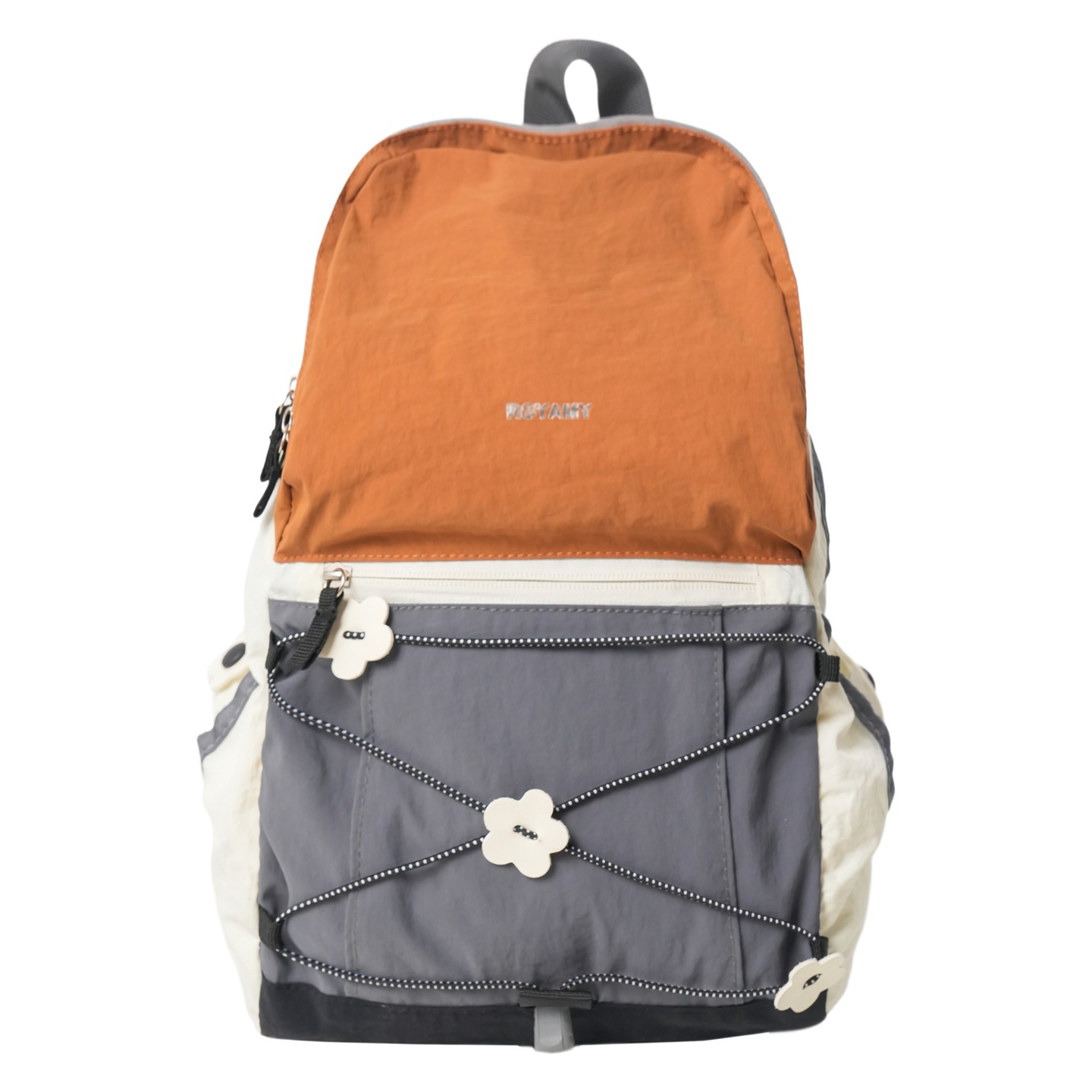Viaje al aire libre mochila de mujer ligera colisión de color pareja mochila de montaña personalidad de cuerda cruzada mochila deportiva de fitness