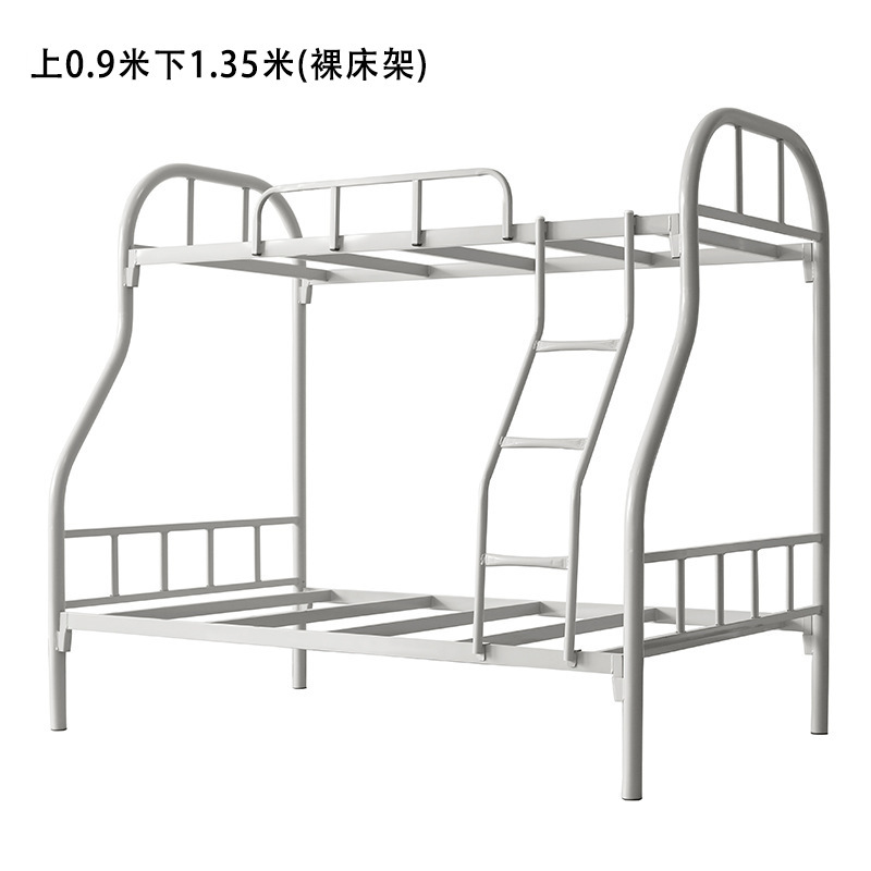 子供用二段ベッド、アパート賃貸住宅、二段ベッド、家庭用二段ベッド、ダブルスチール厚鉄フレームベッド|undefined