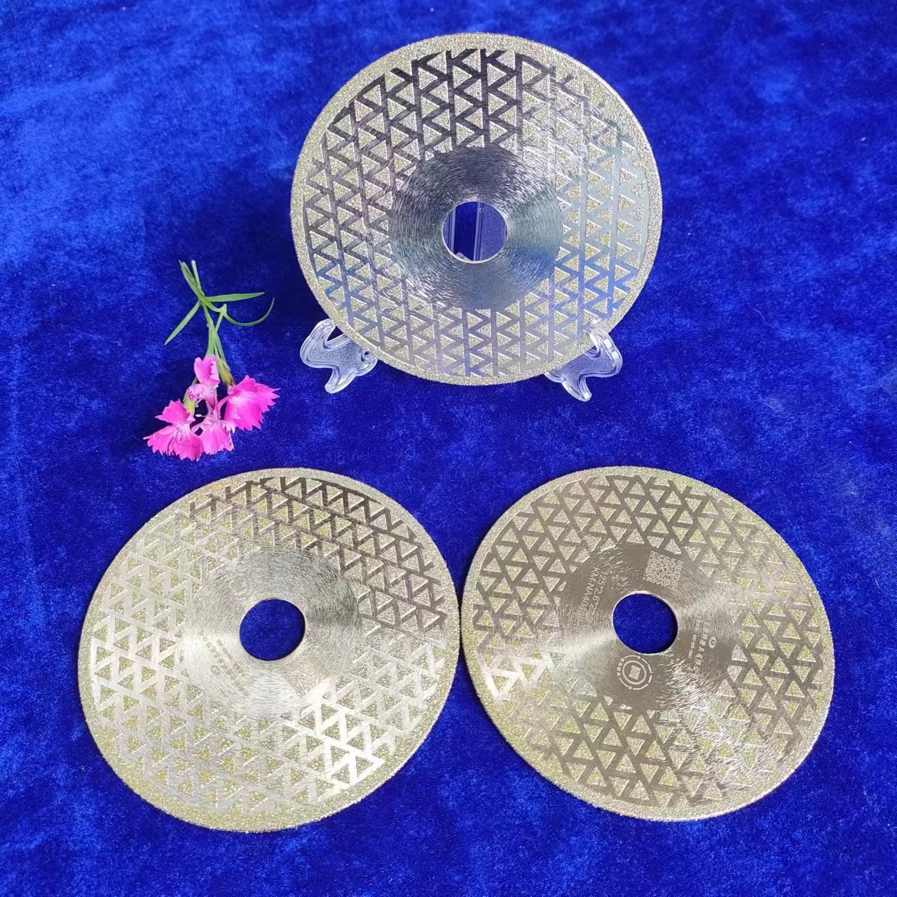 科美电镀切割片双面满天星磨盘石材瓷砖打磨地坪翻新 可带法兰