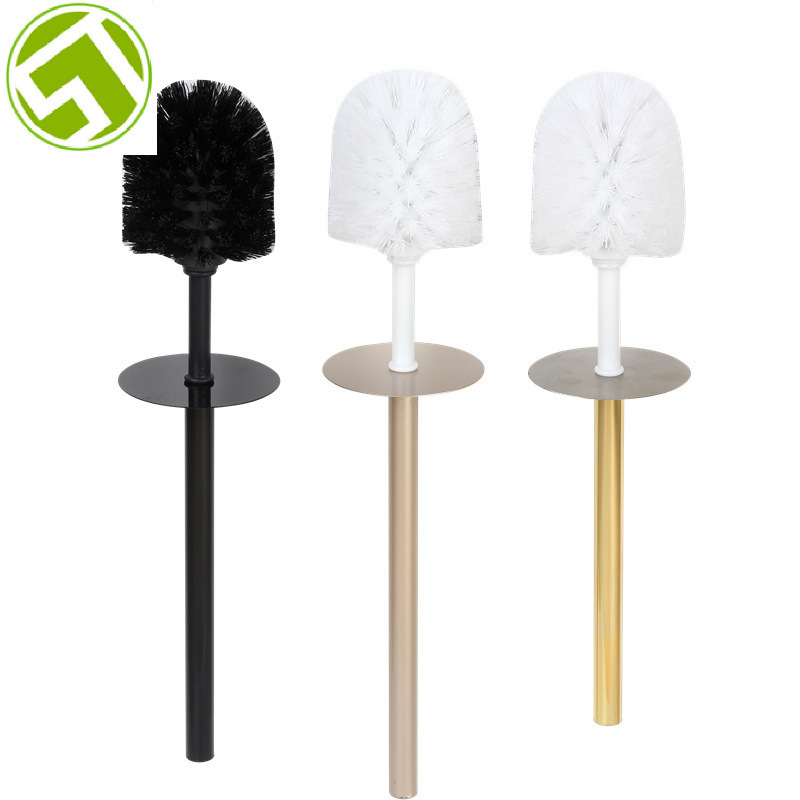 304 Bathroom Resin Plastic Toilet Brush Ceramic Toilet Brush 201 Stainless Steel Toilet Brush Accessories Replacement Brush Head