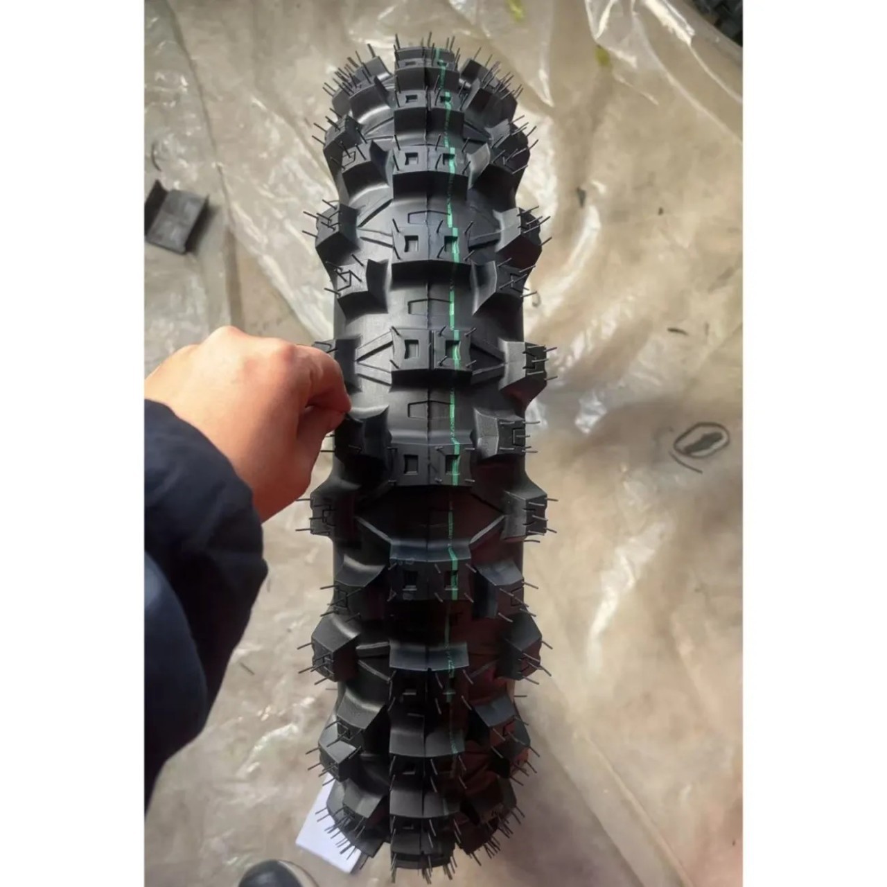 Directly from the manufacturer: Off-road motorcycle 110/90-17 mountain tread deepened tire