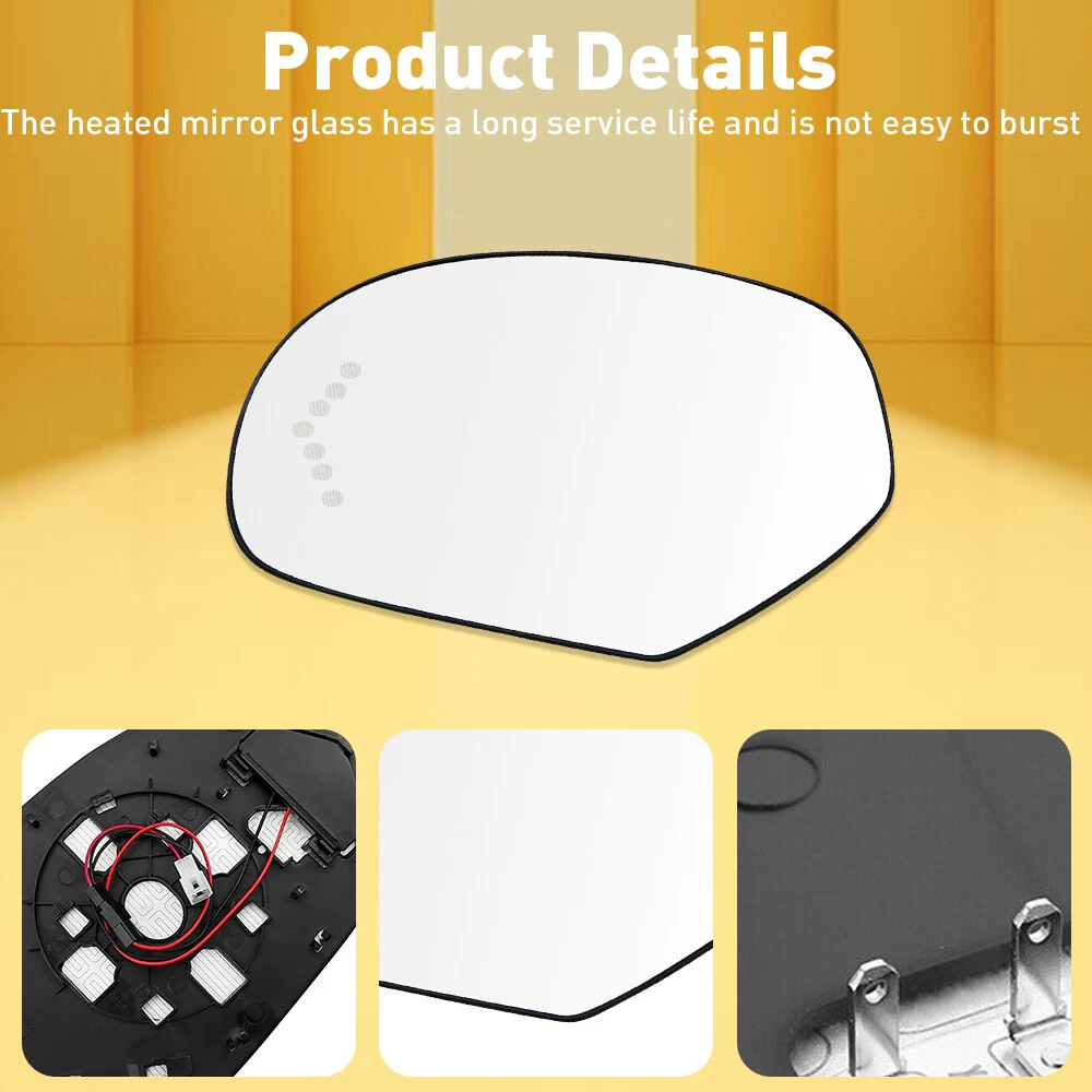 GM1324138 GM1325138 is suitable for 07-14 Chevrolet new GMC models with blind spot heated rearview mirrors