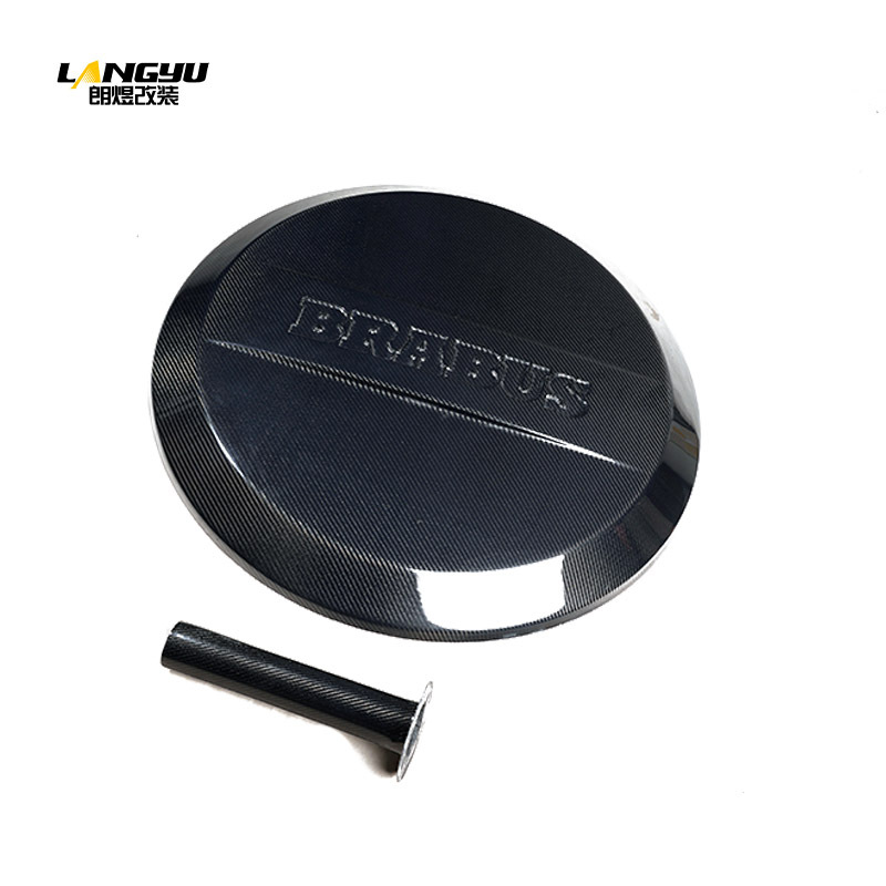 Langyu Is Suitable for Mercedes-Benz Large Gw464 Modified Brabus Spare Tire Cover, Tire Deformation and Wrinkles in the Trunk