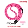 Fuchsia red rope bracelet, 38, 10mm