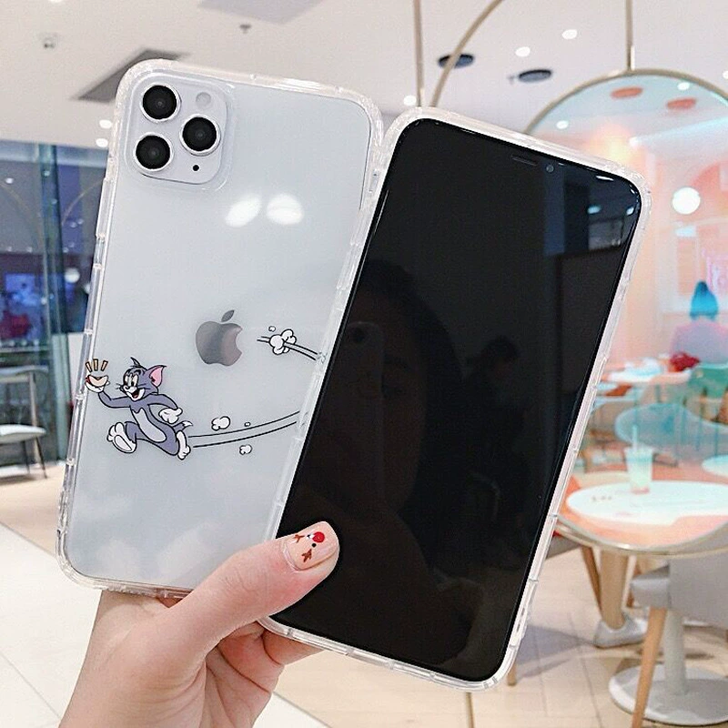 Яблоко, мультяшная креативная чехол для телефона, iPhone 15, прозрачный защитный чехол, iphone, защита от падения