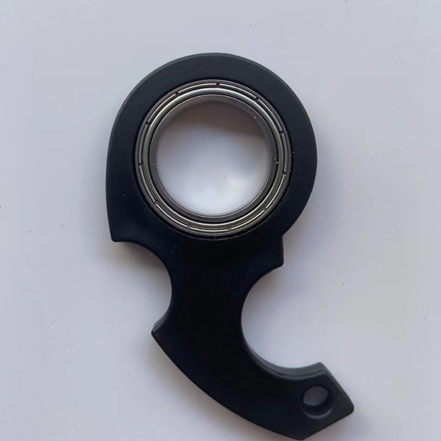 Dedo de segunda generación giratorio descompresión llavero fidget SPINNER anti-ansiedad juguete giratorio