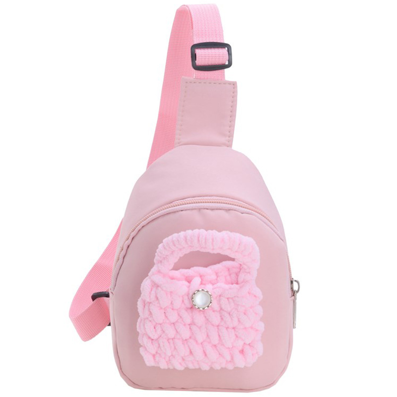 Bolso de niña 2025 nuevo bolso de bebé princesa bolsa de cambio al aire libre bolso de pecho de niña universal
