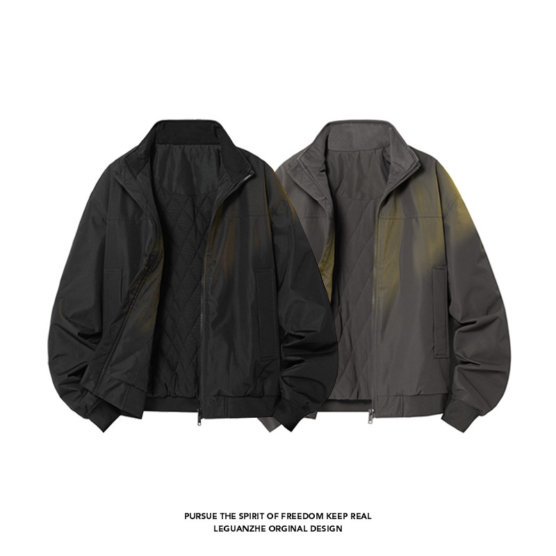 American Retro Pilot Jacket Cotton Coat for Men, Clean Fit, High-End, Stylish, Short Thick Cotton Jacket Trendy American Retro Pilot Jacket Cotton Coat for Men, Clean Fit, High-End, Stylish, Short Thick Cotton Jacket Trendy
