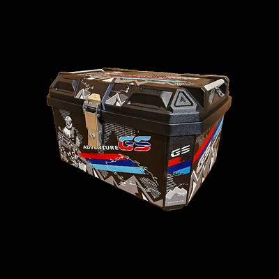 Takeaway Box – Electric car tail box - 80l-motorcycle-gs-black-bare-box