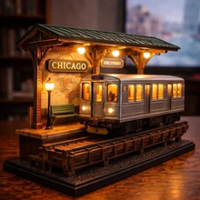 ����վ�羳�¿�San Francisco Cable Car Lamp�����f��ɽ�|܇̨��