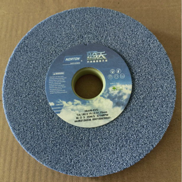 批发诺顿蓝天砂轮蓝色诺顿砂轮38A180*19.1*31.75 46K60K80K7*3/4
