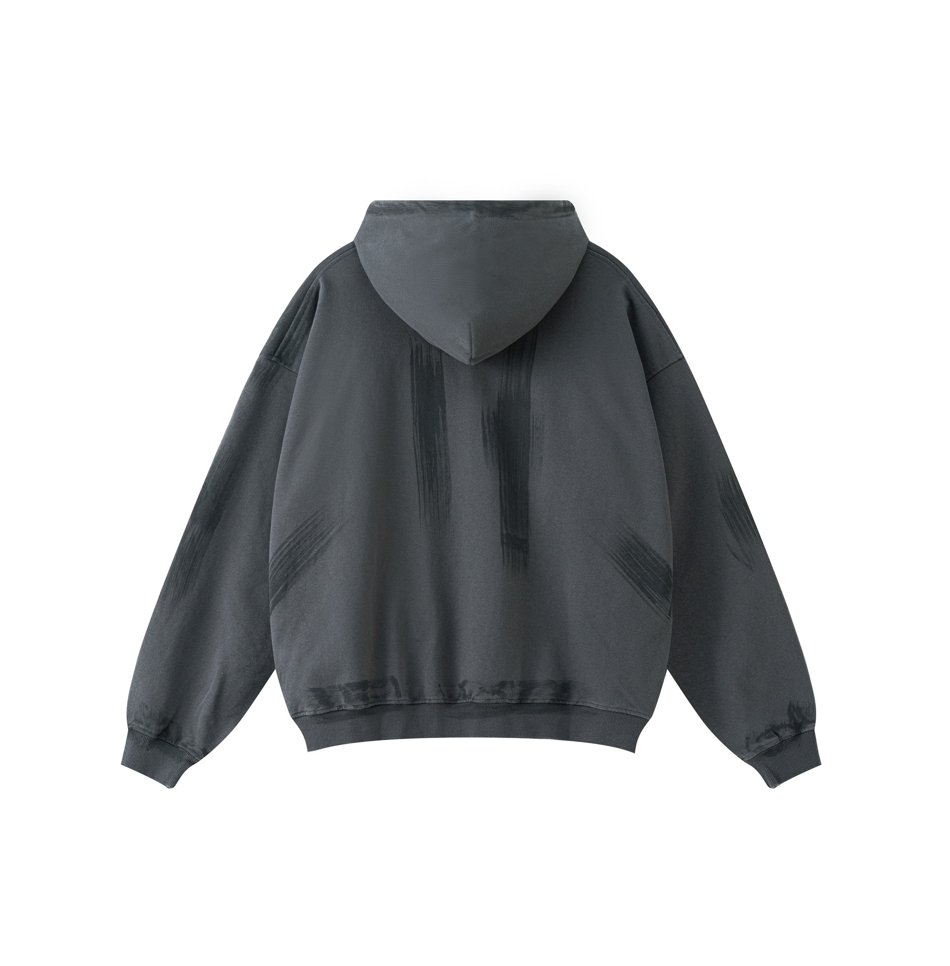Sweat à capuche homme style urbain délavé coupe ample_voghion.com