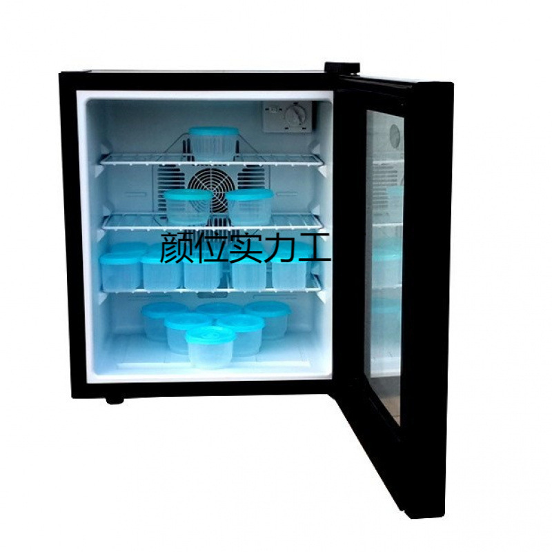 Kindergarten School Food Sample Display Cabinet with Lock, Medicine Cooler, Single-Door Refrigerator, Small Energy-Saving Unit