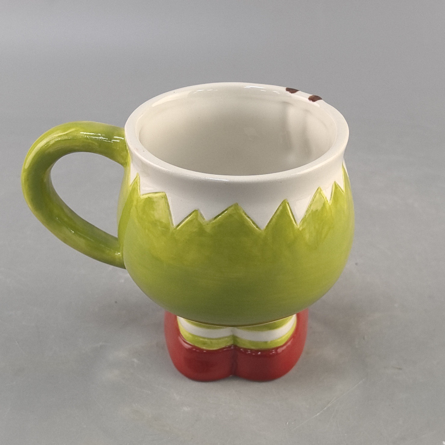 Ventas transfronterizas calientes de cerámica de Navidad rey de cerámica copa copa de cerámica copa de café americana taza creativa pintada a mano taza