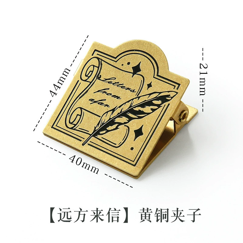 Бронзовая металлическая водяная раскраска 本鲤社 Brass metal watercolour, ретро-украшения для путешествий, расписание