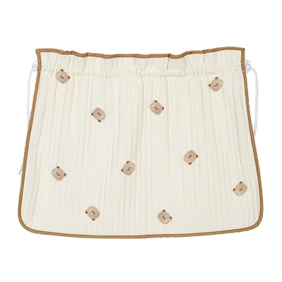Blue Rain car window curtains, cartoon – Car curtains - quilted-hemmed-embroidered-curtains-with-cloud-bear-design