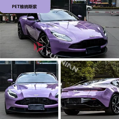 Auto Color Change Film | Film Pvc Full Body Film Car - pet-venus-purple-15216m