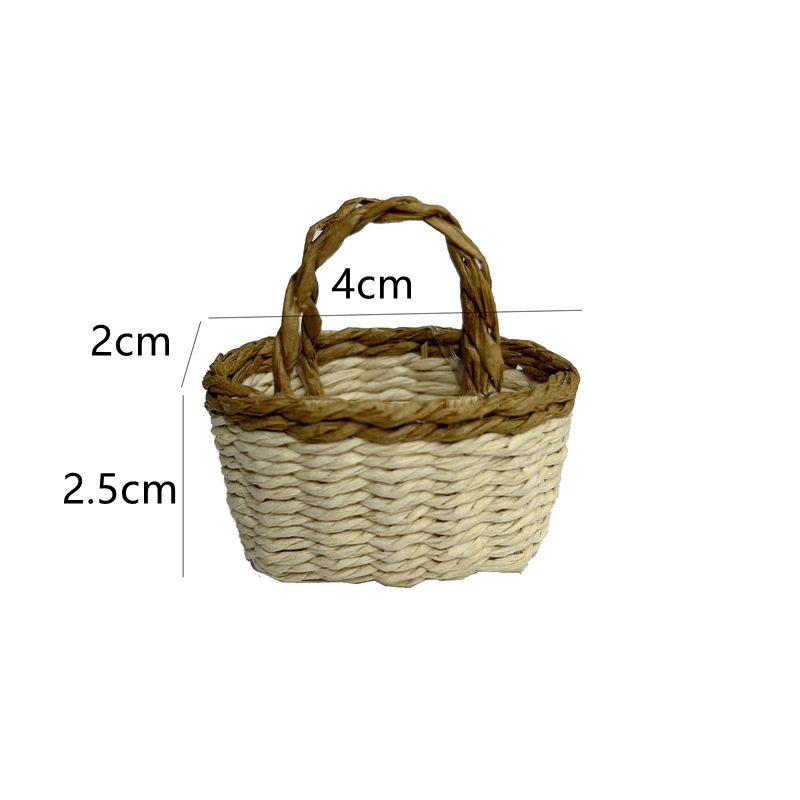 도매 및 소매 도매 및 소매 하이 스타일 2 색 직조 4*2.5*2.5/4.5cm 소스 제조업체 소스 제품