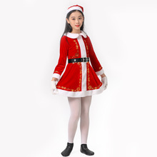 新款儿童圣诞节服装公主裙cos演出衣服 圣诞男女童圣诞演出服厂家