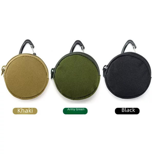 Lupu MOLLE Army Mini Zipper Storage Key Bag Earphone Bag Round Coin Small Purse Wholesale Coin Purse