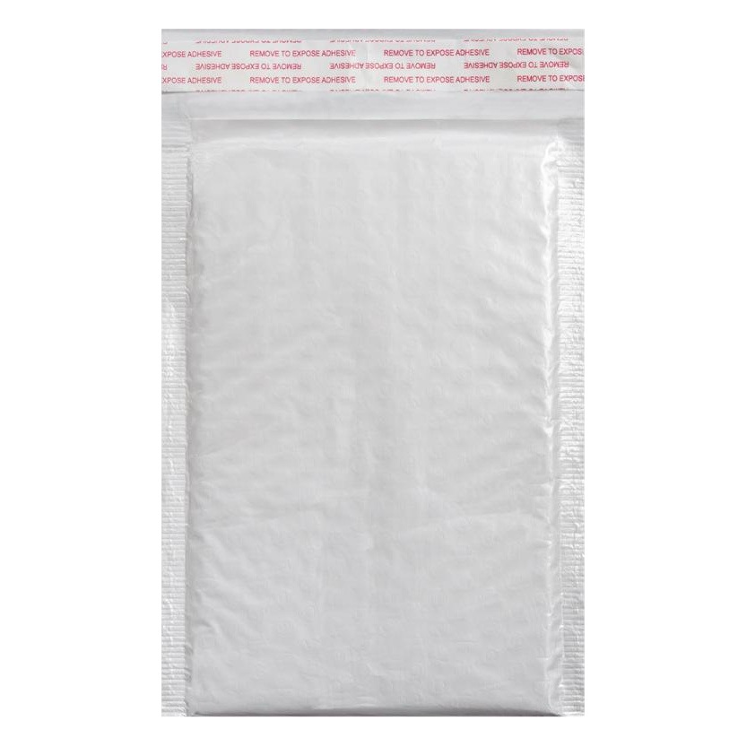 Bolsa de burbujas de película nacarada blanca bolsa de espuma de embalaje bolsa ziplock compuesto a prueba de golpes expreso bolsa de burbujas bolsa de sobres de burbujas