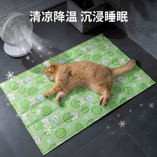 Pet Ice Pad, Summer Cat Sleeping Pad, Mat, Dog Ice Nest, Summer Cooling Pad, Bite-Resistant Ice Pad, Dog Bed Sleeping Pad