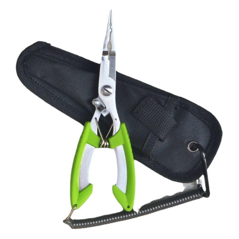 Плоскогубцы для резки лески с прямым ртом костюм многофункциональные плоскогубцы Luya Рыбалка на открытом воздухе острые плоскогубцы для завязывания лески рыболовные инструменты