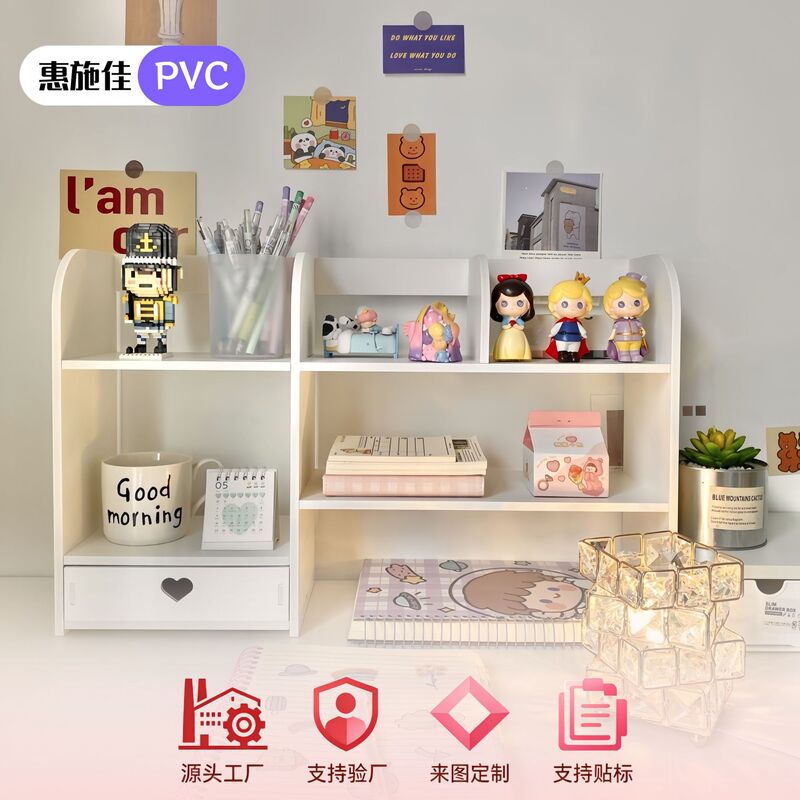 Desktop Storage Rack, Children's Bookshelf, Student Dormitory Desk Book Storage, Multi-Layer Countertop Storage Rack, Movable Storage Rack