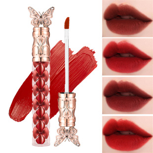 OCHEAL Cross Border Fog Lacquer Velvet Lip Glaze Matte Moisturizing Liquid Lipstick Cup Velvet Lip Gloss