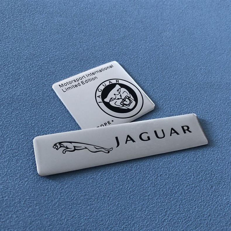 Suitable for Jaguar F-PACE car stickers, XJL car emblems, XFL rear tail emblems, XEL body stickers, and car modification metal stickers