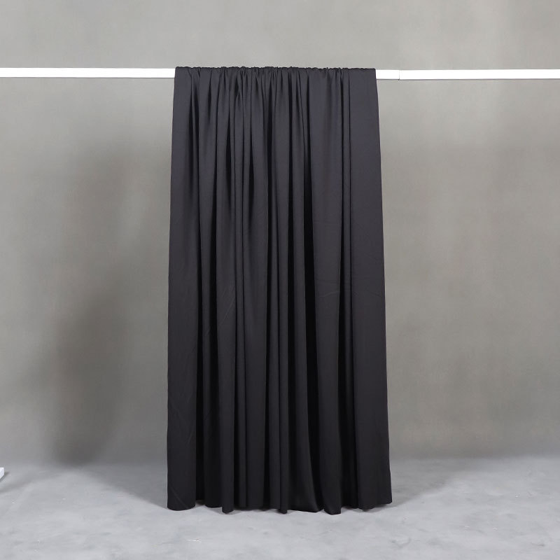 Arco de boda decoración gasa tela elástica seda leche escenario de boda techo cortina banquete de compromiso diseño de fondo