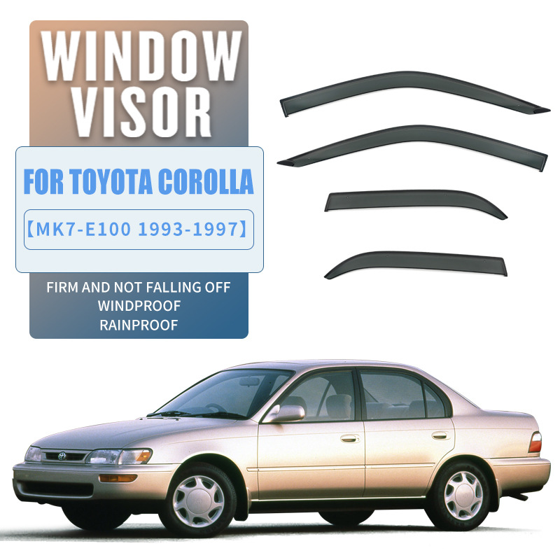 For Toyota COROLLA Sedan COROLLA Asian Lion Lei Ling Sunny and Rain Blocks COROLLA Window visor