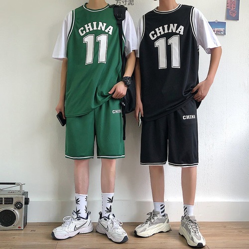 Running training suit sportswear summer two-piece Owen men's and women's basketball suit set class uniform fashion factory one-piece wholesale