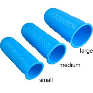 Food grade silicone anti-scald finger cover non-slip finger cover heat insulation finger protective cover with particles large, medium and small size