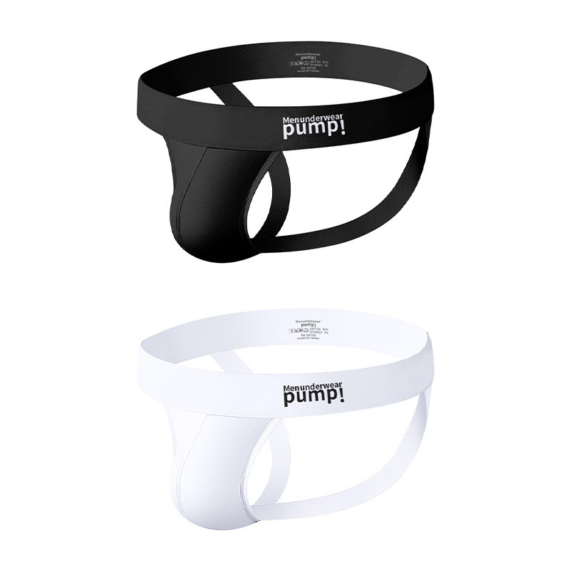 【Mp5001】Men's Underwear for Fitness! Sexy Men's Double Thong Underwear Cotton Low-Waist Men's Thong