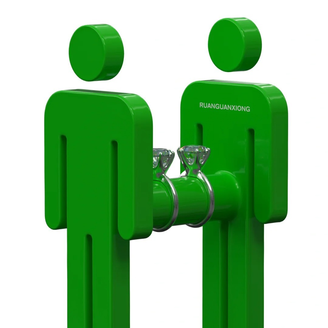 亚克力手办“形婚” Designed by RUANGUANXIONG