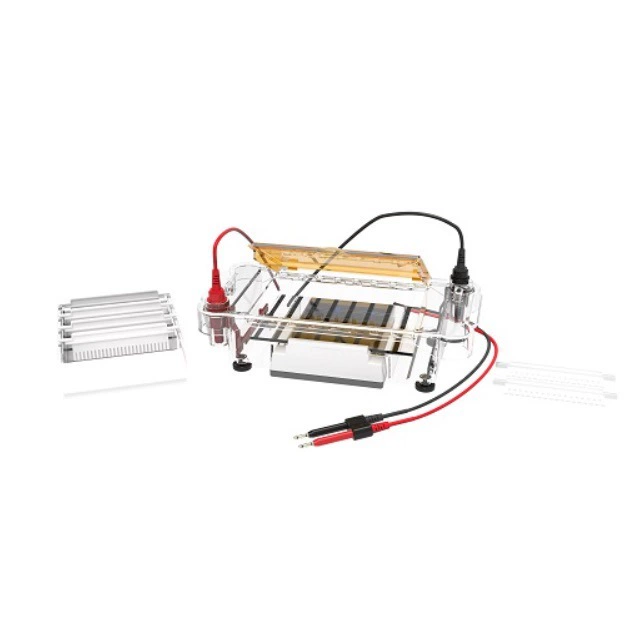 Тип HT-Sub03 сахарный агар, горизонтальный корыто для электрофореза, нуклеичная кислота, идентификация разделения электрофореза ДНК и определение времени измерения