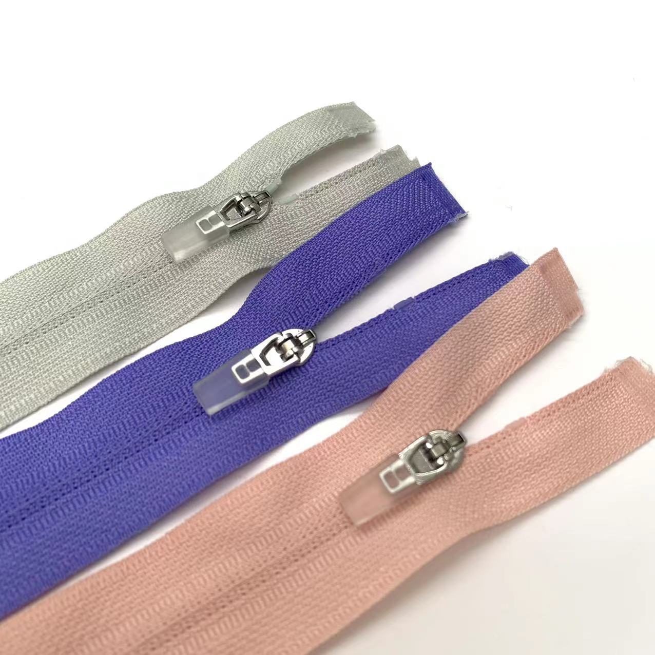 3号尼龙开尾闭尾防晒服服装户外校服口袋帐篷辅料厂家批发拉链条