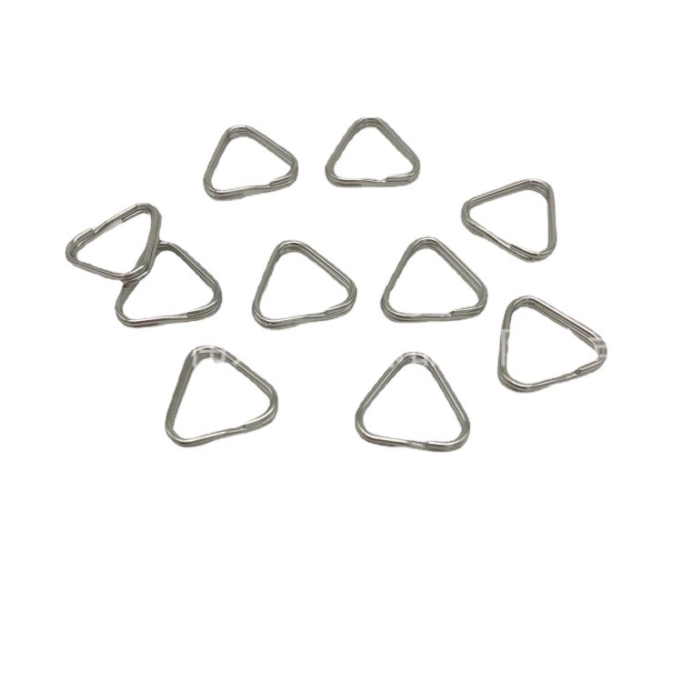 Фабрика прямой двойной треугольник Пряжка 304 нержавеющая сталь открытый треугольник ключевая линия Пряжка реальный материал реальная цена пожизненное возвращение