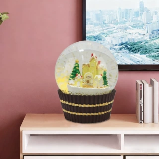 水晶球费列罗定制新品卡通跨境摆件儿童家居创意树脂工艺品小摆件