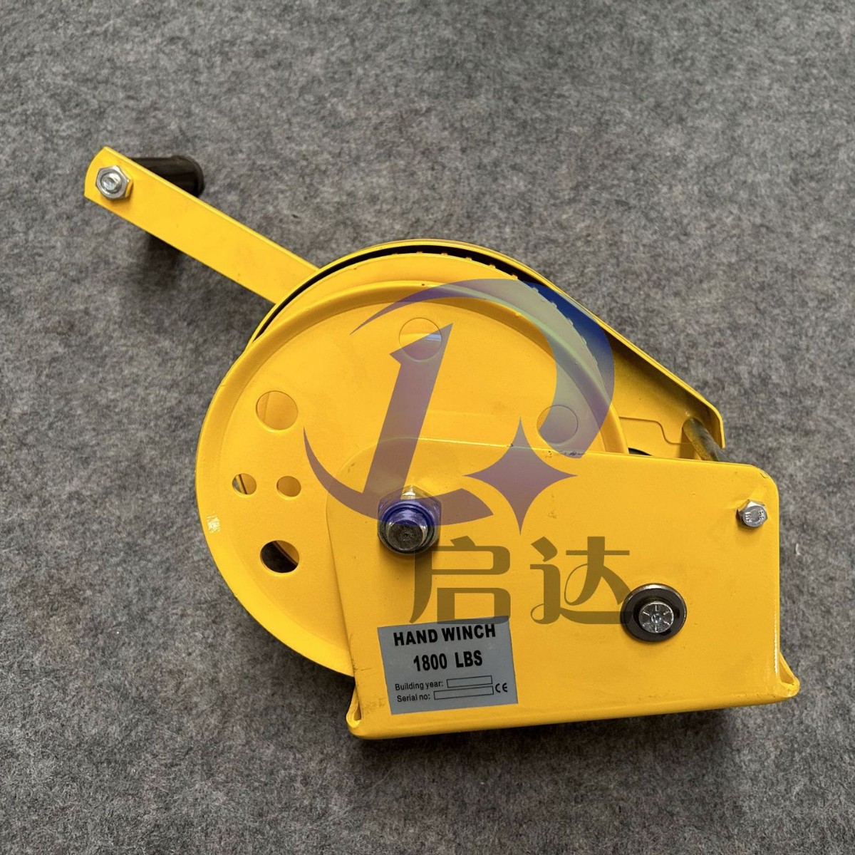 手摇绞盘双向自锁式小型便携手动绞盘家用钢丝绳手摇吊机绞盘